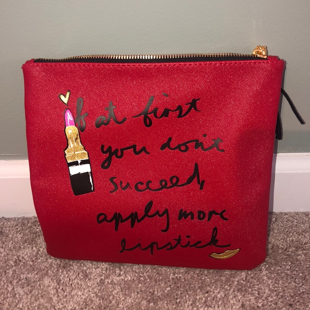 Leather Makeup bag